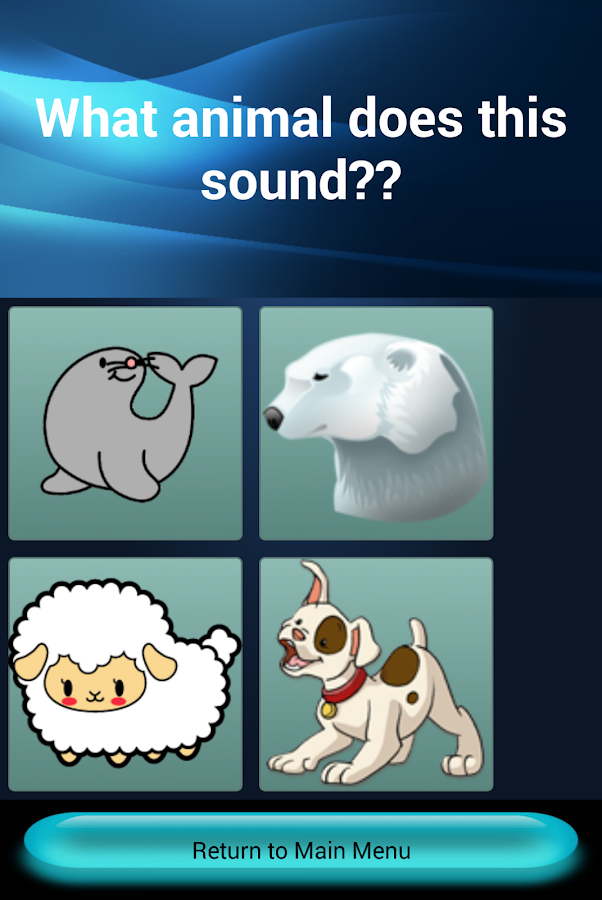 Sons d'animaux - screenshot