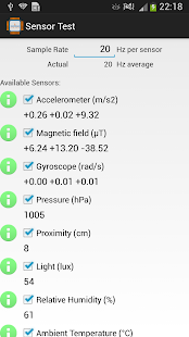 Lastest Sensor Test APK for PC