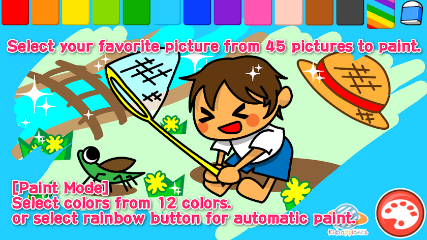 Kids Paint &amp; Camera:for infant Screen 2