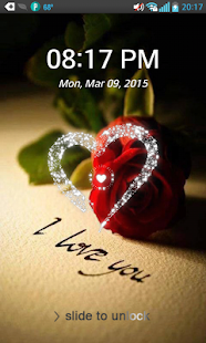 Download Lock Screen (live heart) Pro APK
