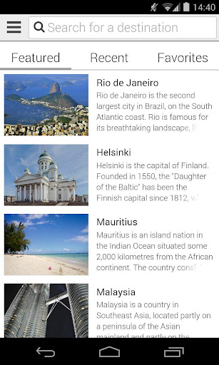 Traveler - Travel Destinations