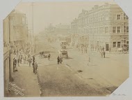 Gezicht op Commissioner Street te Johannesburg