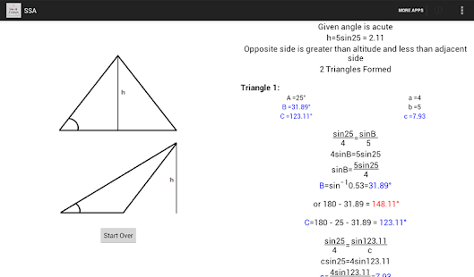 Law of Sines and Cosines Screenshots 4