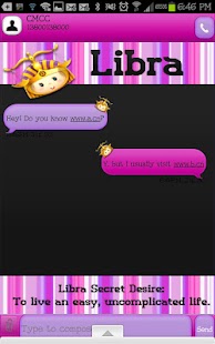 GO SMS - Libra Scales Screenshots 1