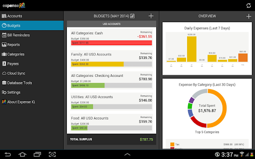 Expense IQ - Expense Manager - screenshot thumbnail