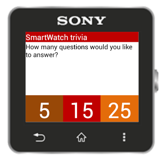 Trivia for SmartWatch