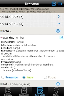Plugghäst Swedish Dictionary Screenshots 4