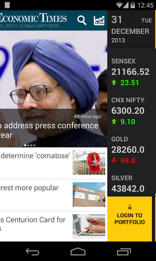 The Economic Times News Android Apps on Google Play