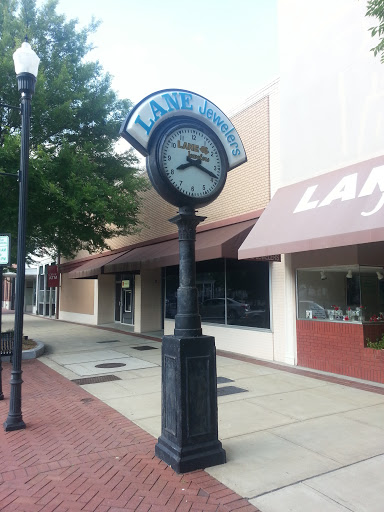 Lane Jewelers Street Clock