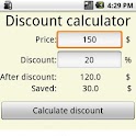 Discount calculator