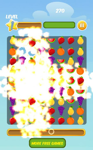 【免費休閒App】Fruit Crush Match 3-APP點子