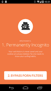 Javelin Incognito Browser Screenshot
