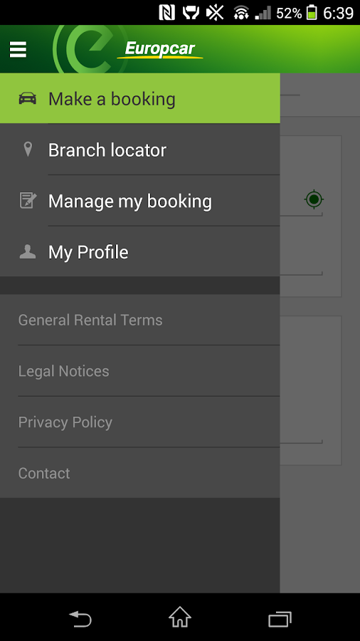 Europcar Car Rental Android Apps on Google Play