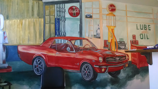 Mustang Mural