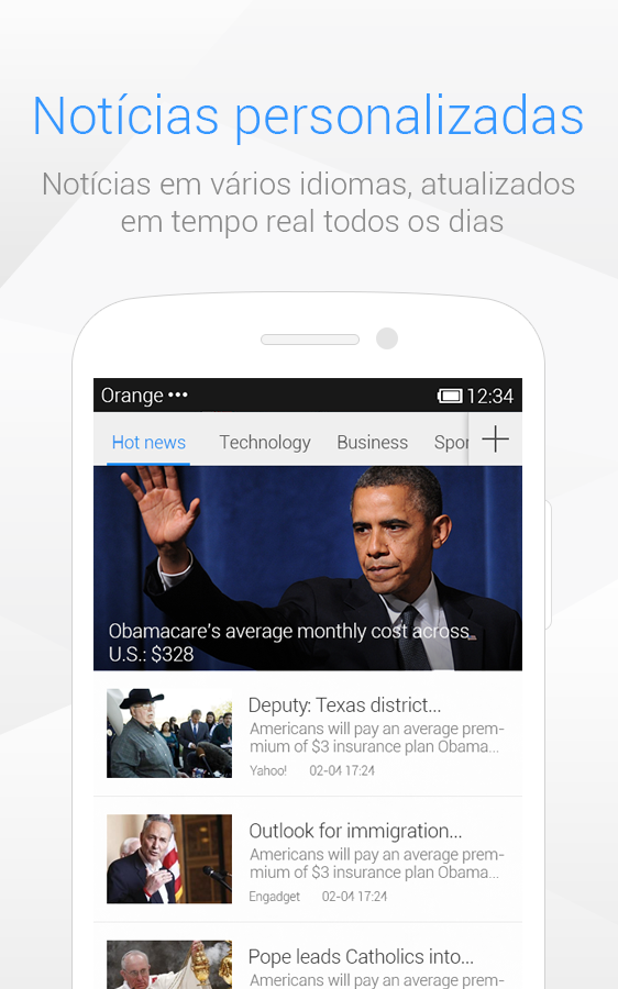 Baidu Browser- Navegador Web - screenshot