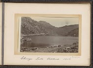 View of Tsomgo lake and surrounding mountains, Changu, Sikkim, India