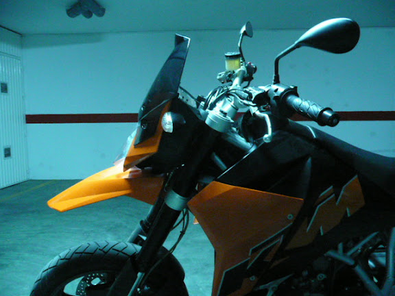 ktm 690 enduro screen