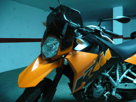 ktm 690 enduro screen