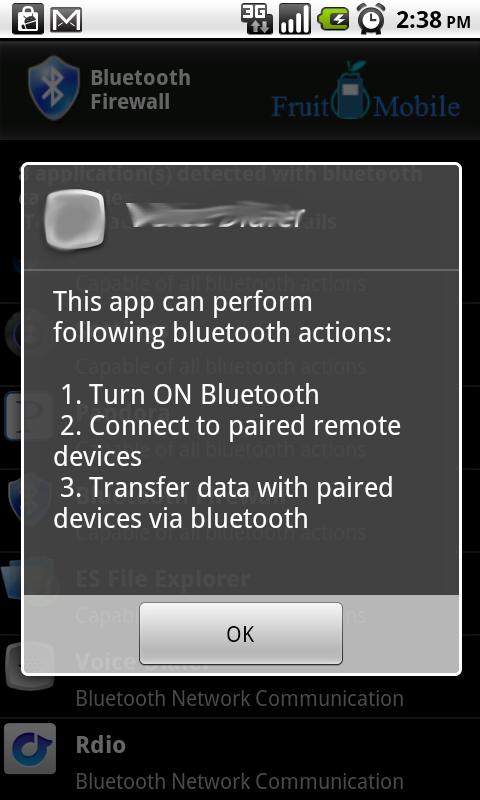 Bluetooth Firewall Android Apps on Google Play