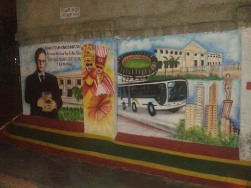 Mural Barranquilla Ciudad De Todos