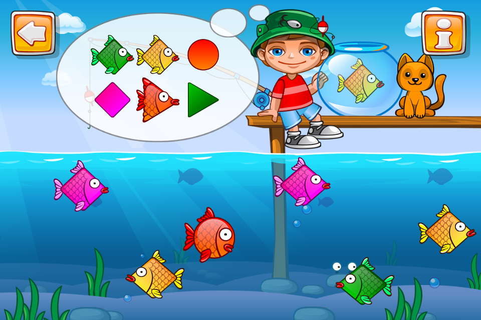 Android application Educational games for kids screenshort
