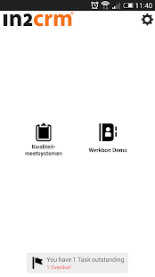 How to get In2CRM CS lastet apk for android