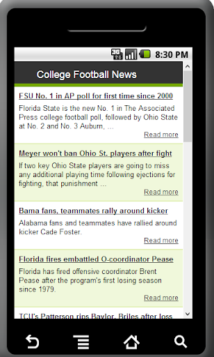 College Football News