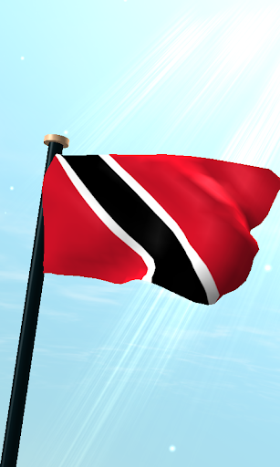 Trinidad and Tobago Flag 3D