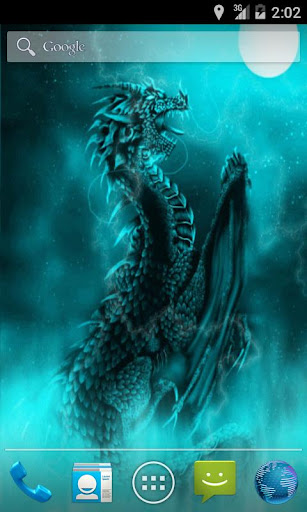 Dragon of Light Live Wallpaper