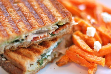 Gorgonzola and Bacon Panini