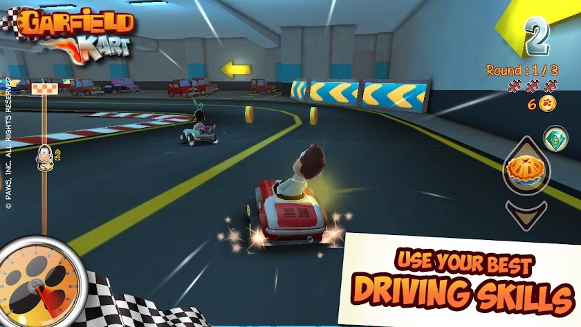 Garfield Kart Screen 3