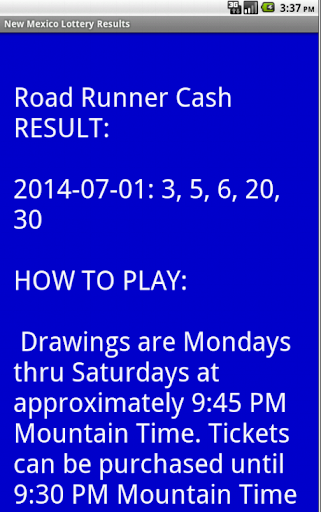 【免費娛樂App】Resultados lotería New México-APP點子