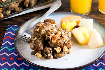 Cashew-Chai French Toast Casserole