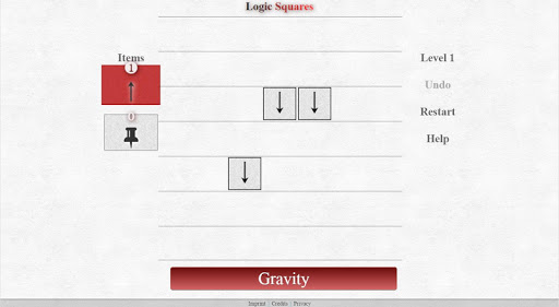 Free Logic Squares