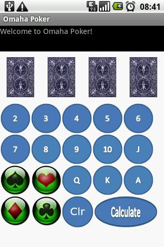 Android application Omaha Poker guide screenshort