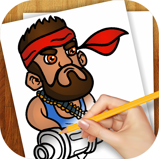 Learn To Draw Booom Beach LOGO-APP點子