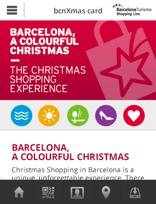 Barcelona Christmas Card