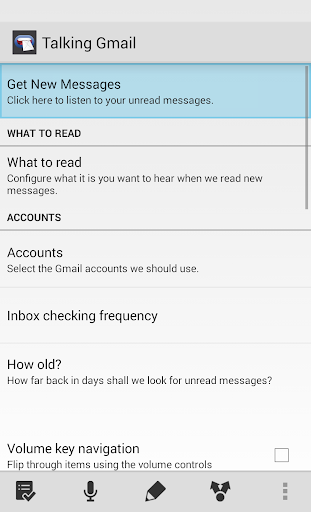 Talking Gmail Reader