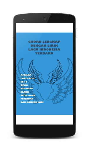 chord dan lirik lagu Indonesia