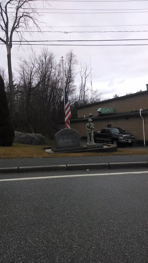 Hooksett Town Fire Department Statue
