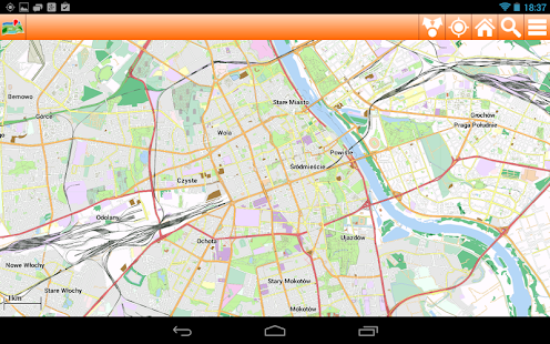 Warsaw Offline mappa Map Screenshots 0
