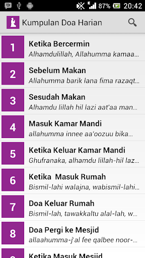 Doa Harian Islam