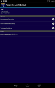 Aanbevolen Lijm Gids (RAG) Screenshots 1