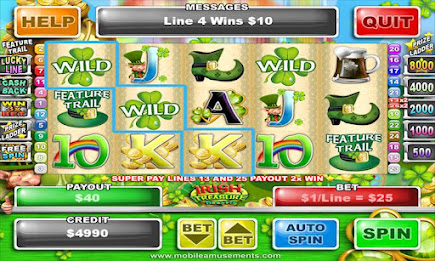 Irish Treasure Slots poster 2