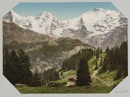 Gezicht op de Grütschalp