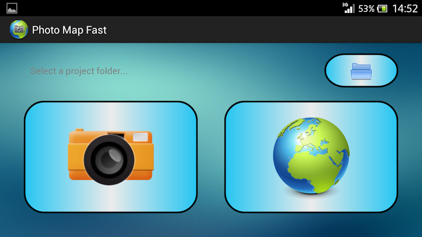 Photo Map Fast Screen 1