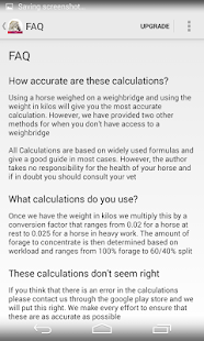 Horse Feed Calculator Free Screenshots 7