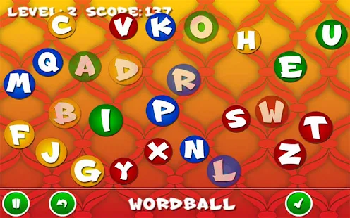 "Word Ball Free App for Android" icon
