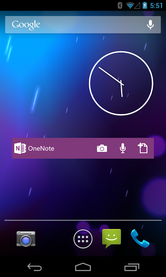 OneNote - screenshot