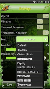 Lastest SCalc theme Nature v2 APK